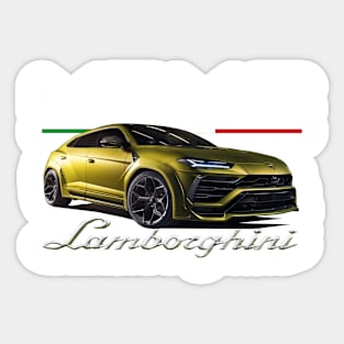 Lamborghini Urus Supercar Products Sticker